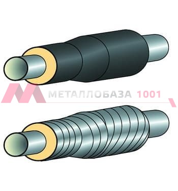 Переход в изоляции ППУ-ОЦ-1 стальной 159 108 - купить металлопрокат в Москве